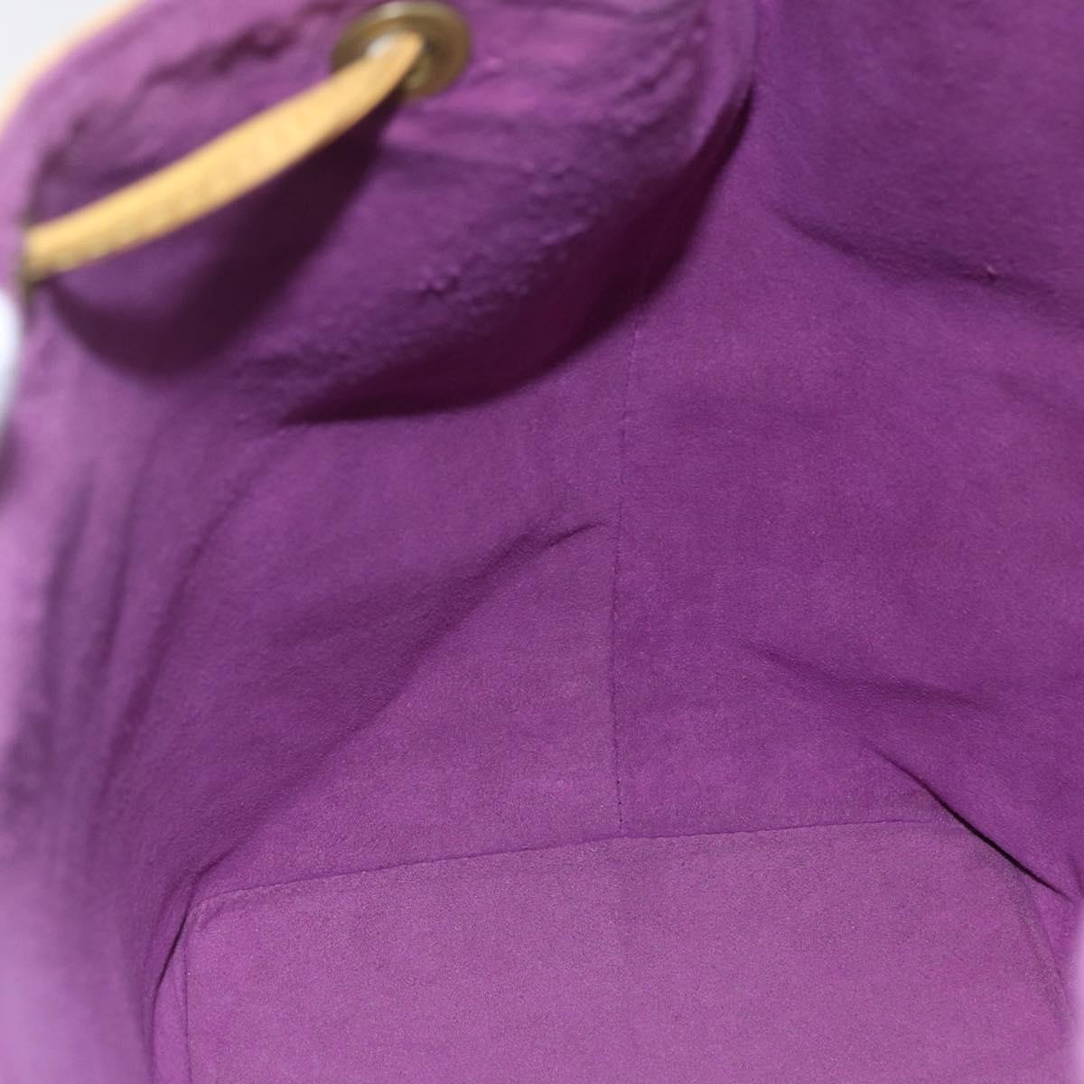 LOUIS VUITTON Epi Petit Noe Shoulder Bag Yellow M44109 LV Auth 144770