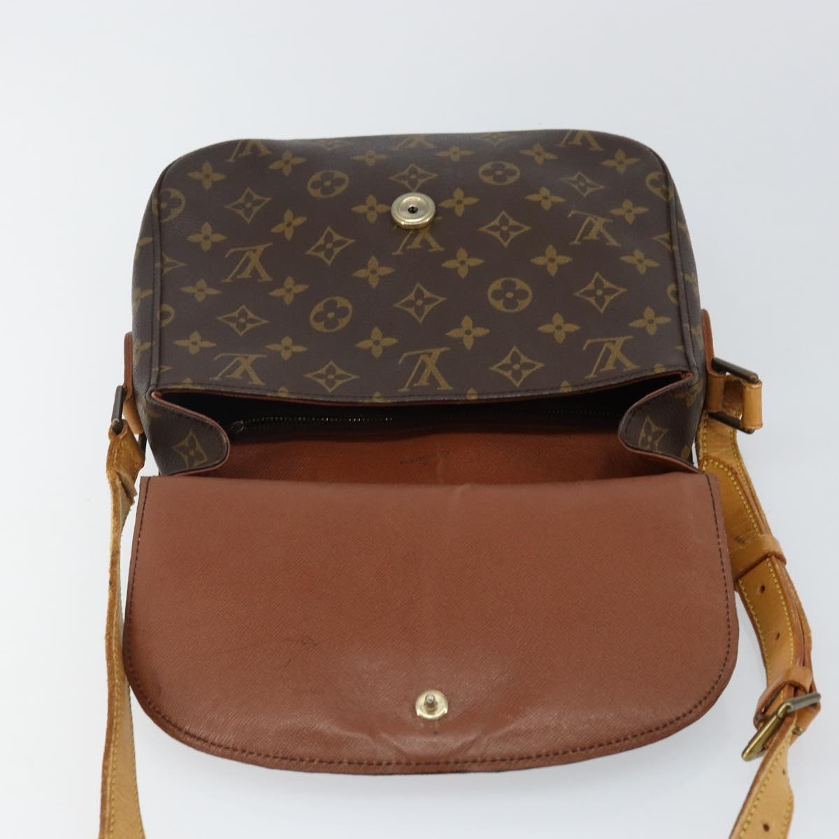 LOUIS VUITTON Monogram Saint Cloud GM Shoulder Bag M51242 LV Auth 144775