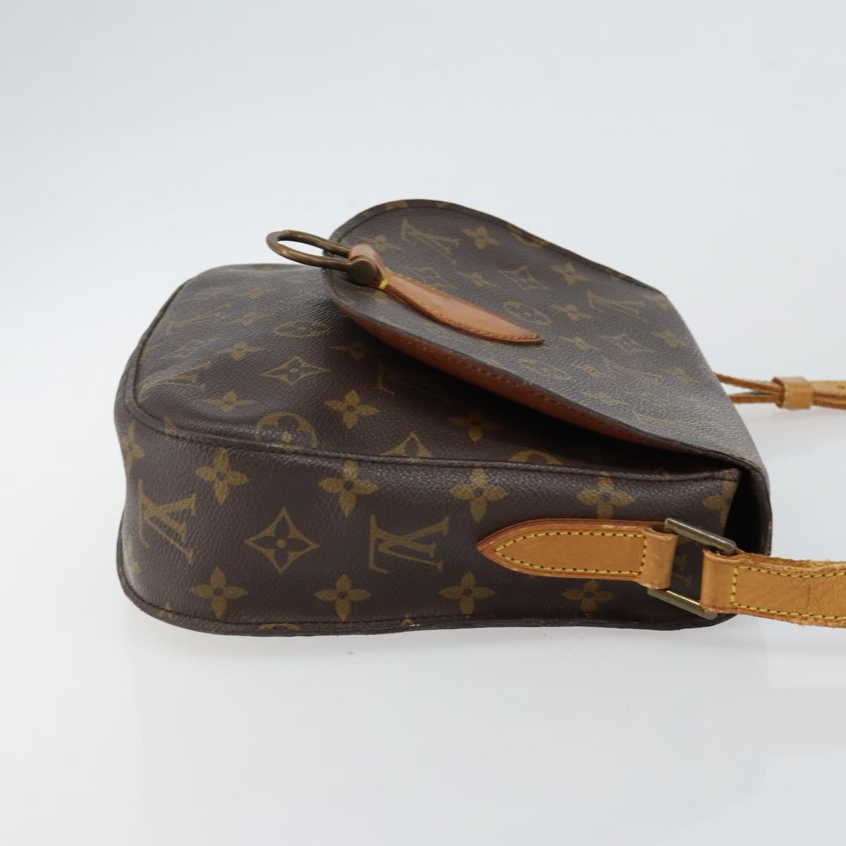 LOUIS VUITTON Monogram Saint Cloud GM Shoulder Bag M51242 LV Auth 144775