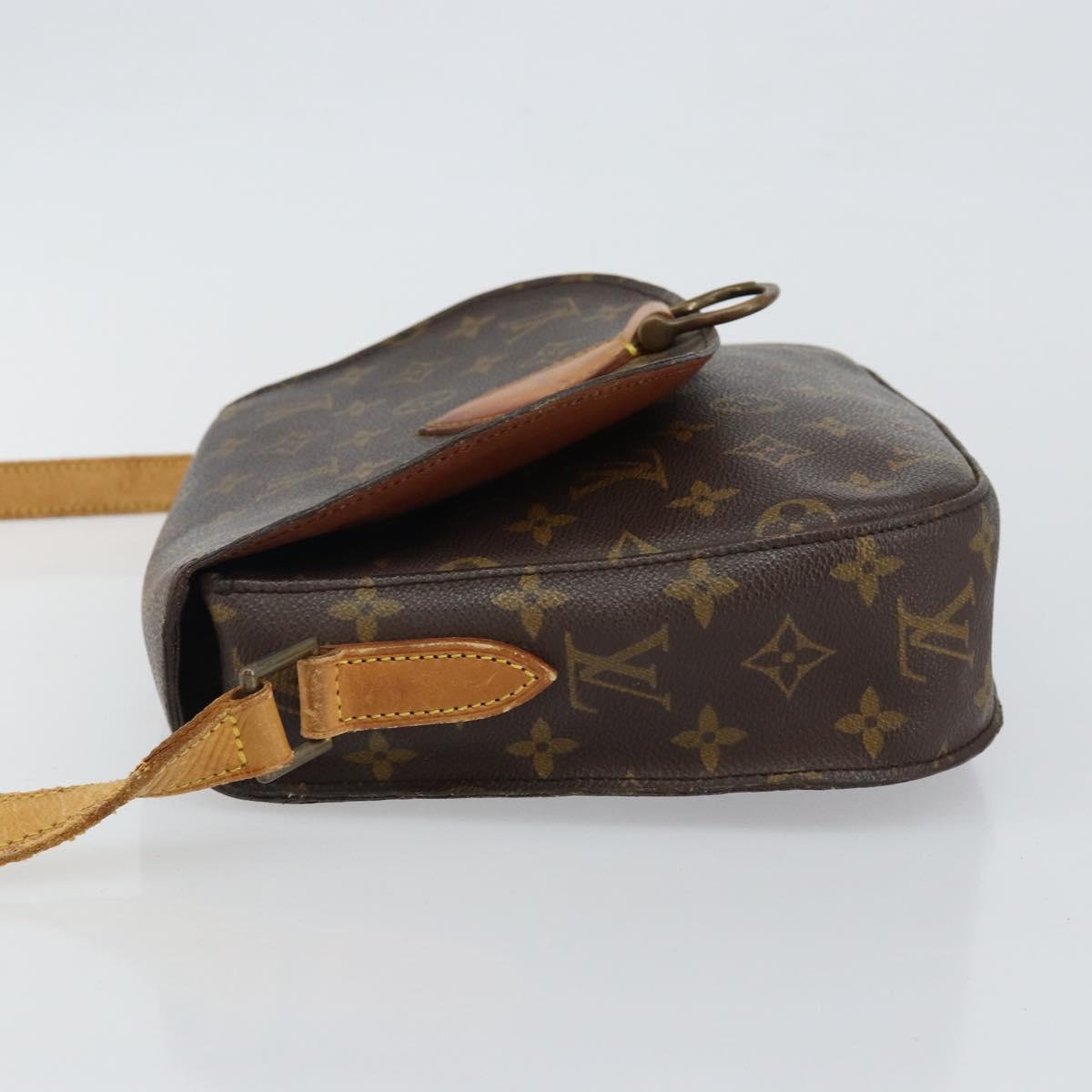 LOUIS VUITTON Monogram Saint Cloud GM Shoulder Bag M51242 LV Auth 144775