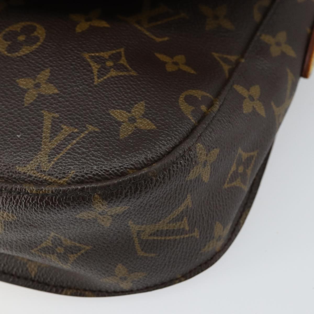 LOUIS VUITTON Monogram Saint Cloud GM Shoulder Bag M51242 LV Auth 144776