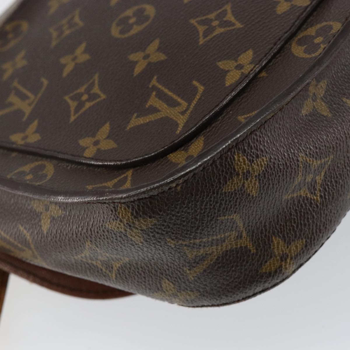 LOUIS VUITTON Monogram Saint Cloud GM Shoulder Bag M51242 LV Auth 144776
