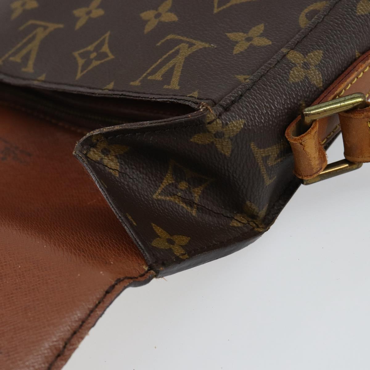 LOUIS VUITTON Monogram Saint Cloud GM Shoulder Bag M51242 LV Auth 144776