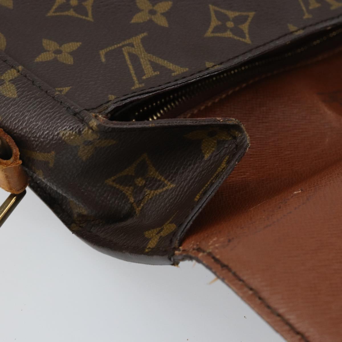 LOUIS VUITTON Monogram Saint Cloud GM Shoulder Bag M51242 LV Auth 144776