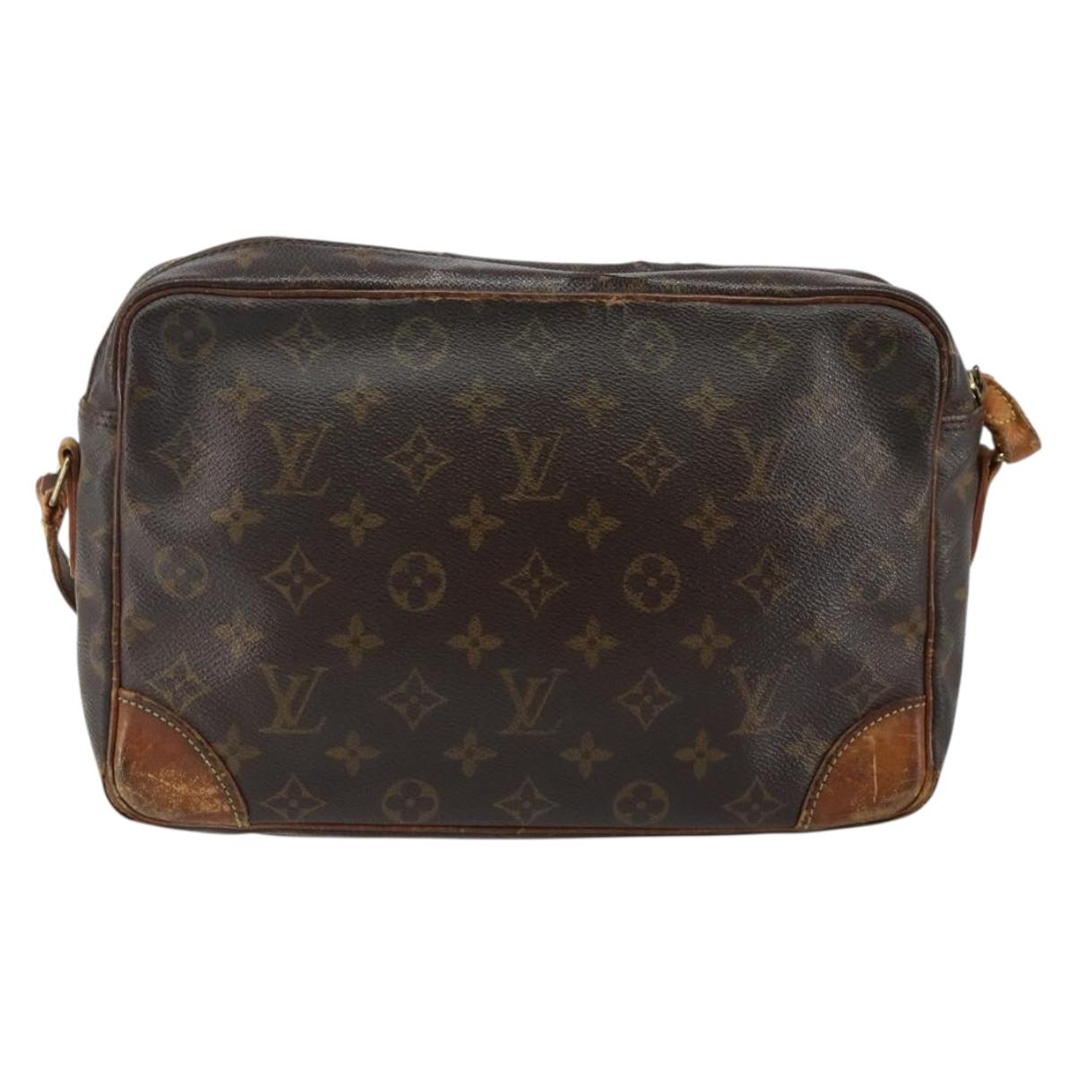 LOUIS VUITTON Monogram Trocadero 27 Shoulder Bag M51274 LV Auth 144777