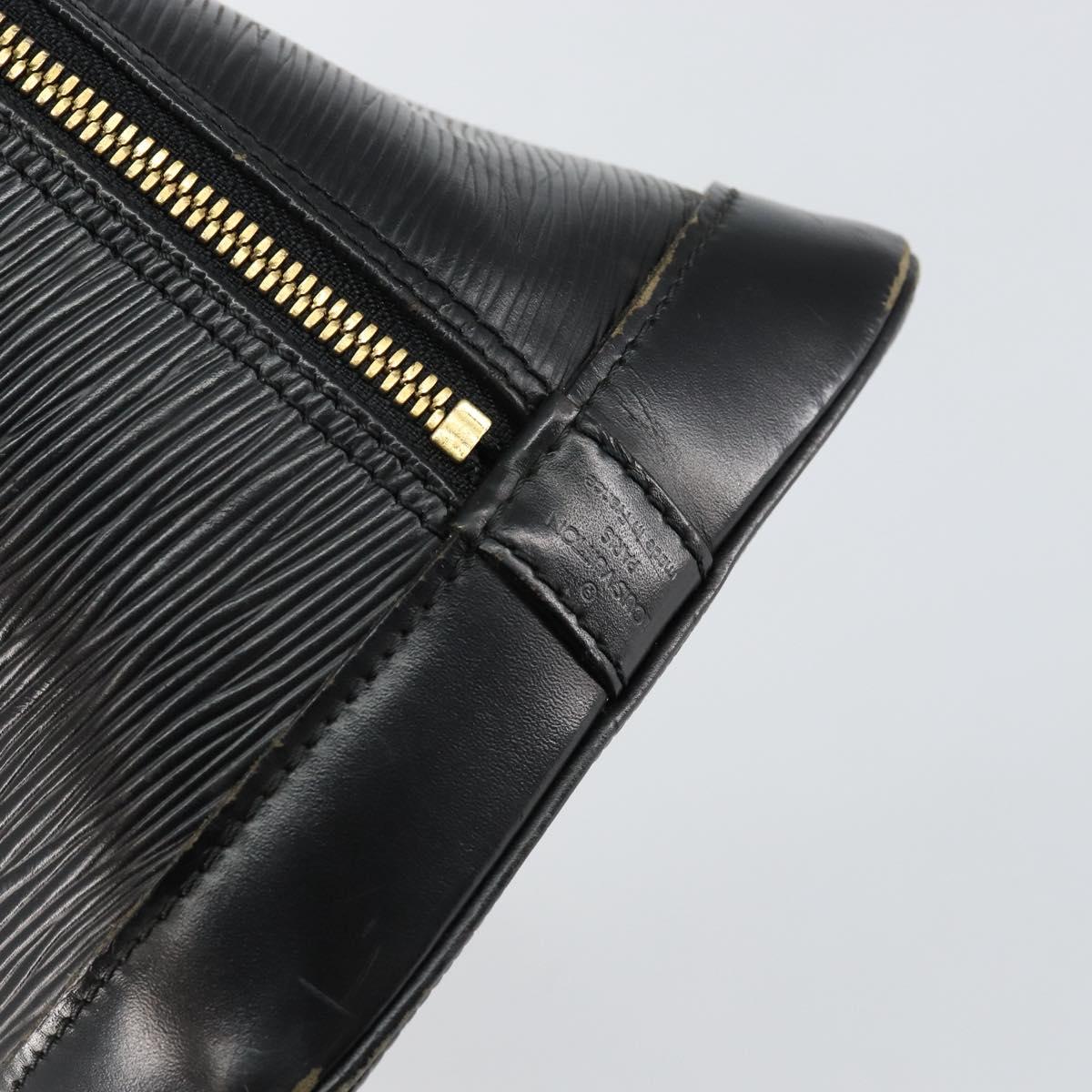 LOUIS VUITTON Epi Alma Hand Bag Black M52142 LV Auth 144790