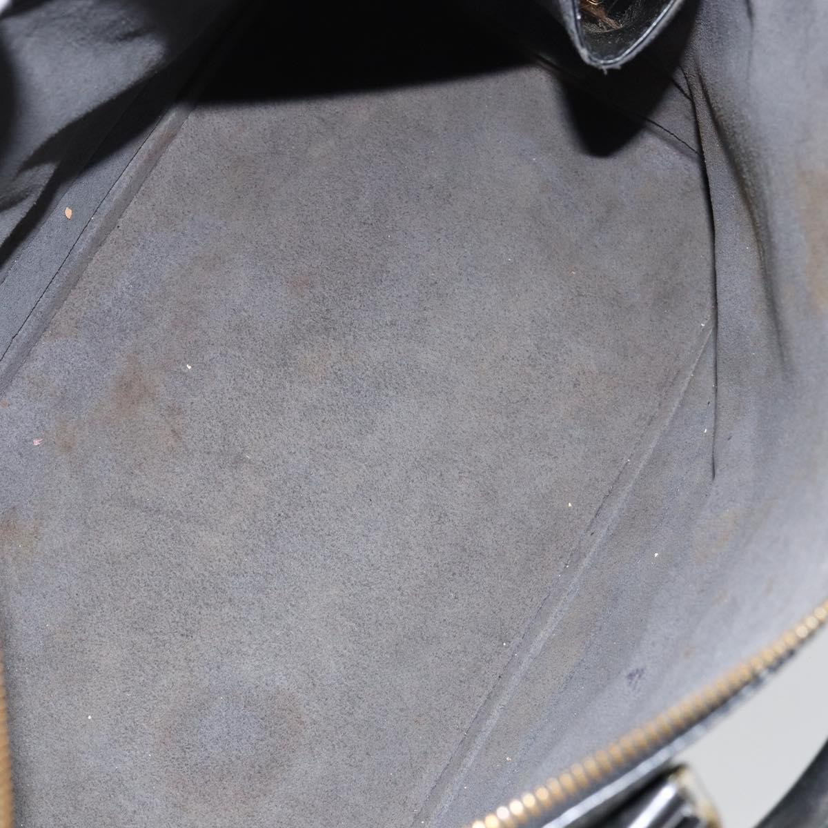 LOUIS VUITTON Epi Alma Hand Bag Black M52142 LV Auth 144790