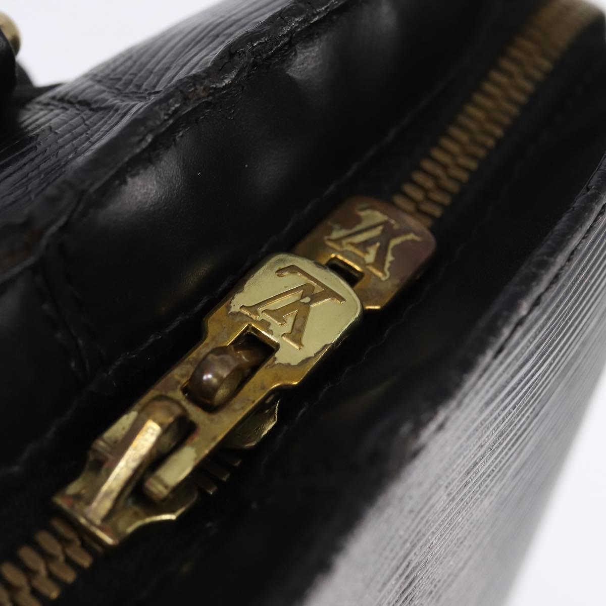 LOUIS VUITTON Epi Coblanc Shoulder Bag Black M52292 LV Auth 144791