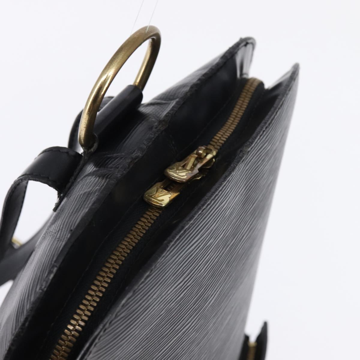 LOUIS VUITTON Epi Coblanc Shoulder Bag Black M52292 LV Auth 144791