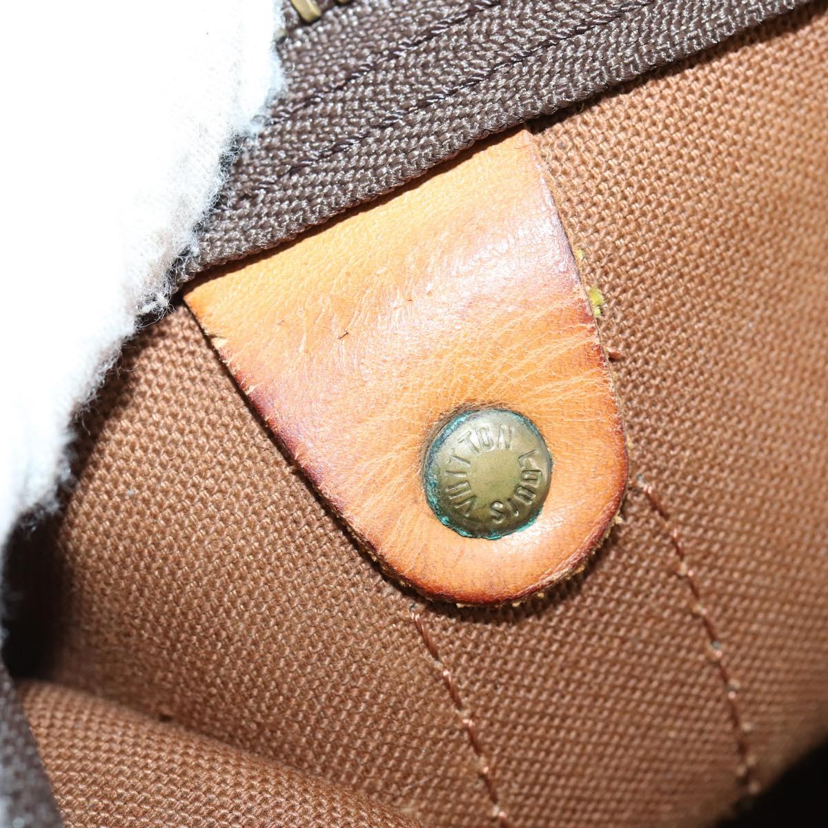 LOUIS VUITTON Monogram Keepall Bandouliere 60 Boston Bag M41412 LV Auth 144793