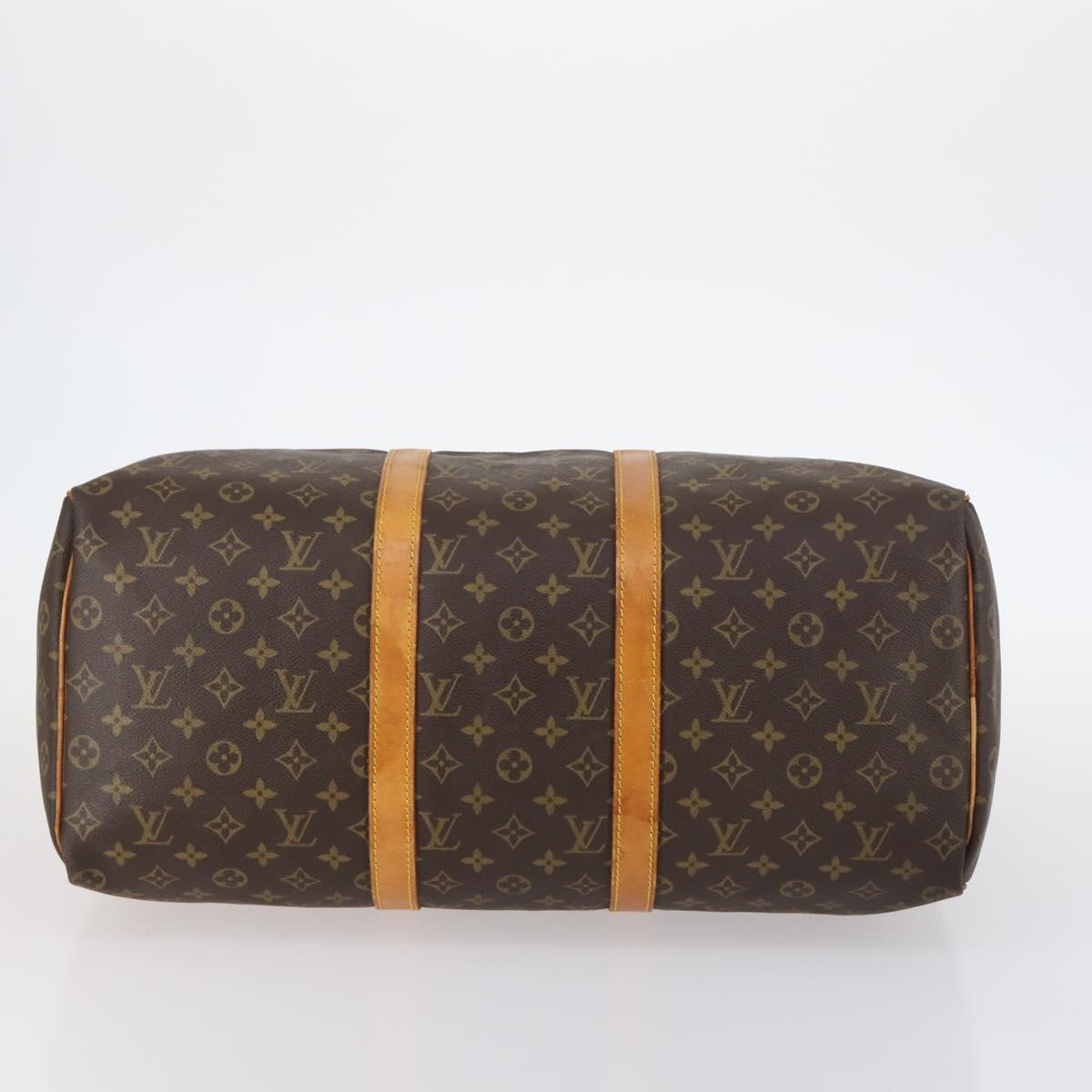 LOUIS VUITTON Monogram Keepall 50 Boston Bag M41426 LV Auth 144796