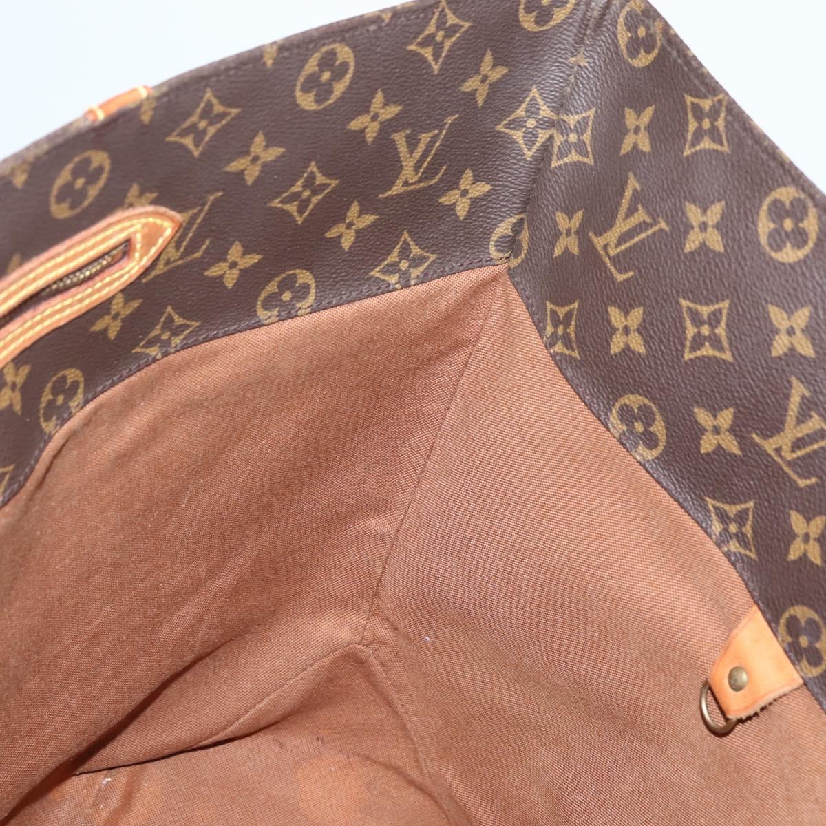 LOUIS VUITTON Monogram Sac Shopping Tote Bag M51108 LV Auth 144798