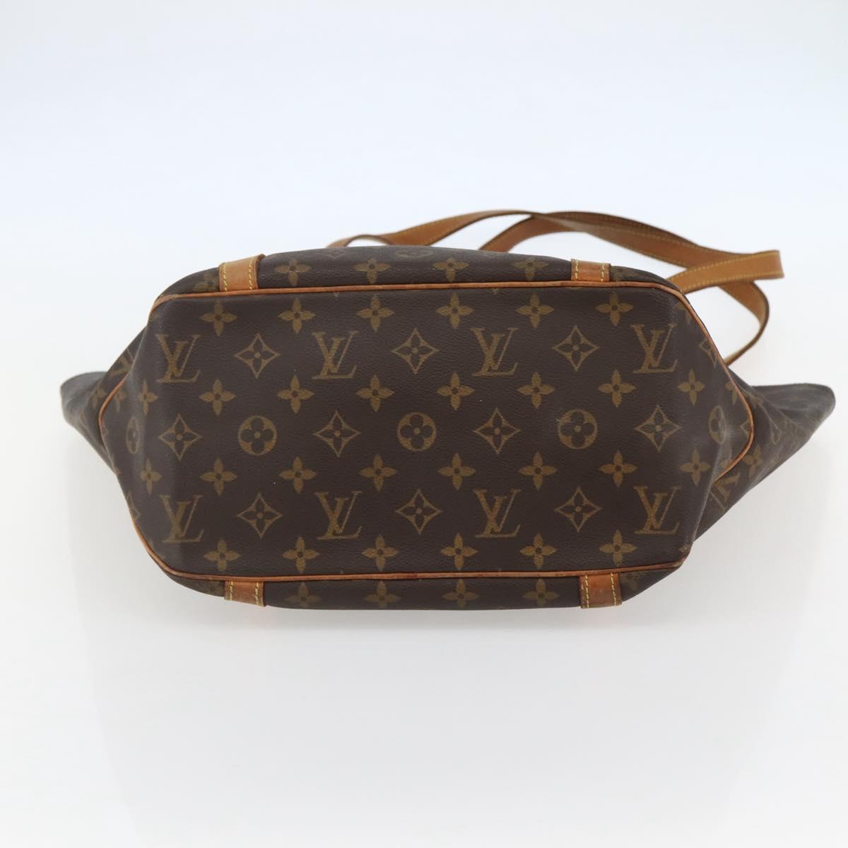 LOUIS VUITTON Monogram Sac Shopping Tote Bag M51108 LV Auth 144798