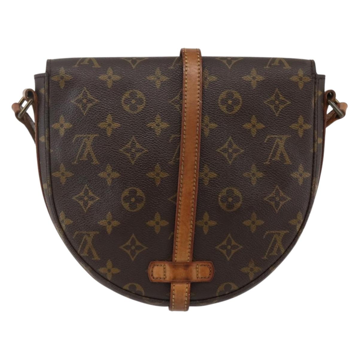 LOUIS VUITTON Monogram Chantilly MM Shoulder Bag M51233 LV Auth 144800