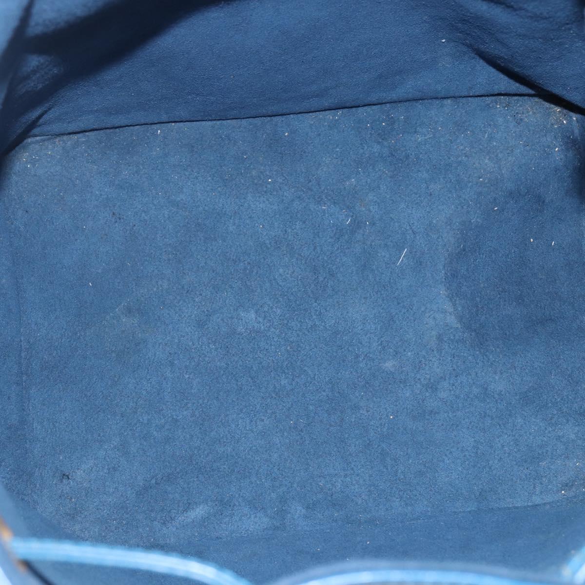 LOUIS VUITTON Epi Petit Noe Shoulder Bag Blue M44105 LV Auth 144801