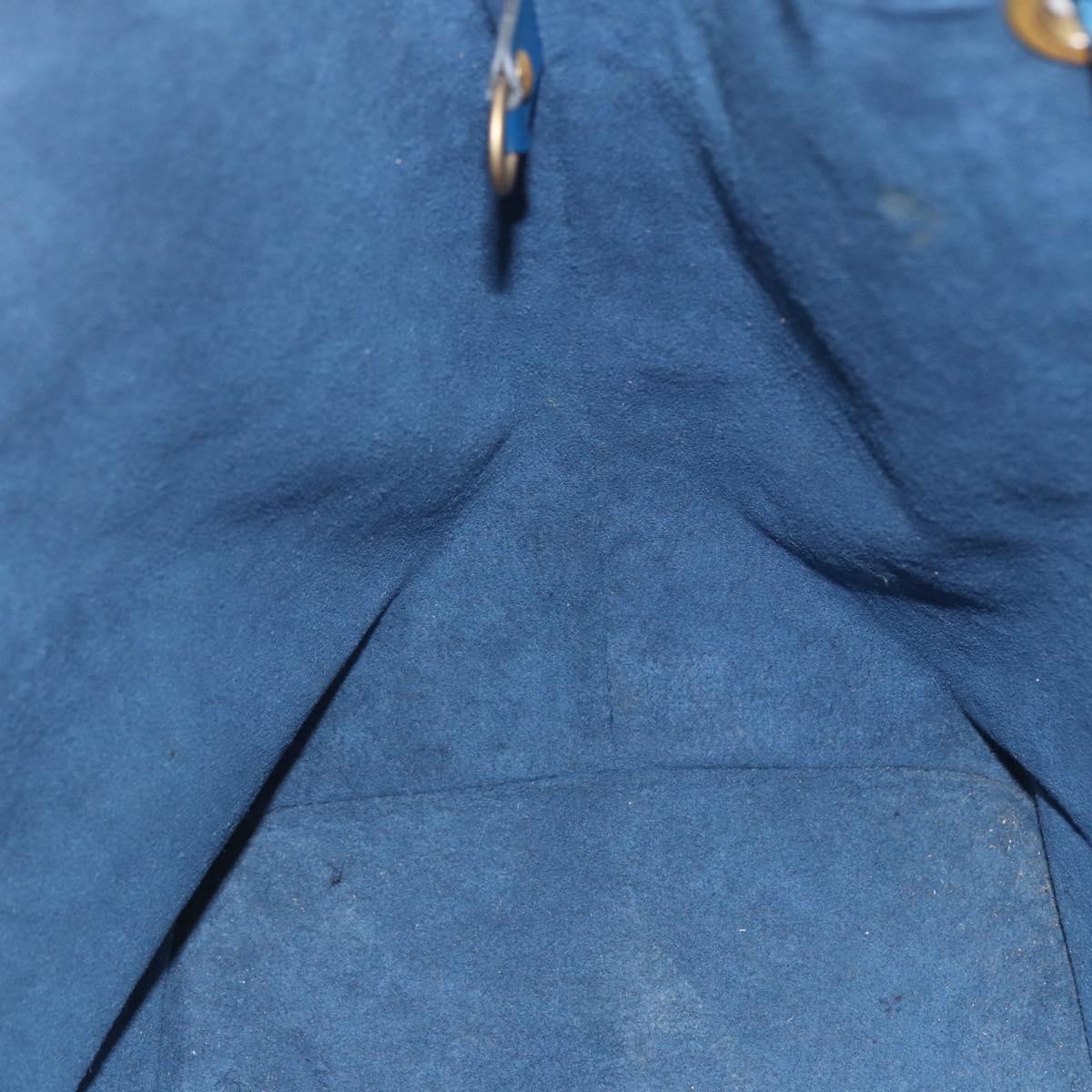 LOUIS VUITTON Epi Petit Noe Shoulder Bag Blue M44105 LV Auth 144801