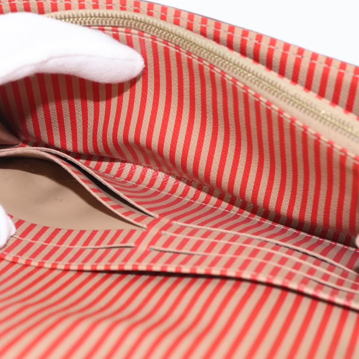 LOUIS VUITTON Monogram Trunk Portefeuille Sarah Long Wallet M60415 Auth 144804