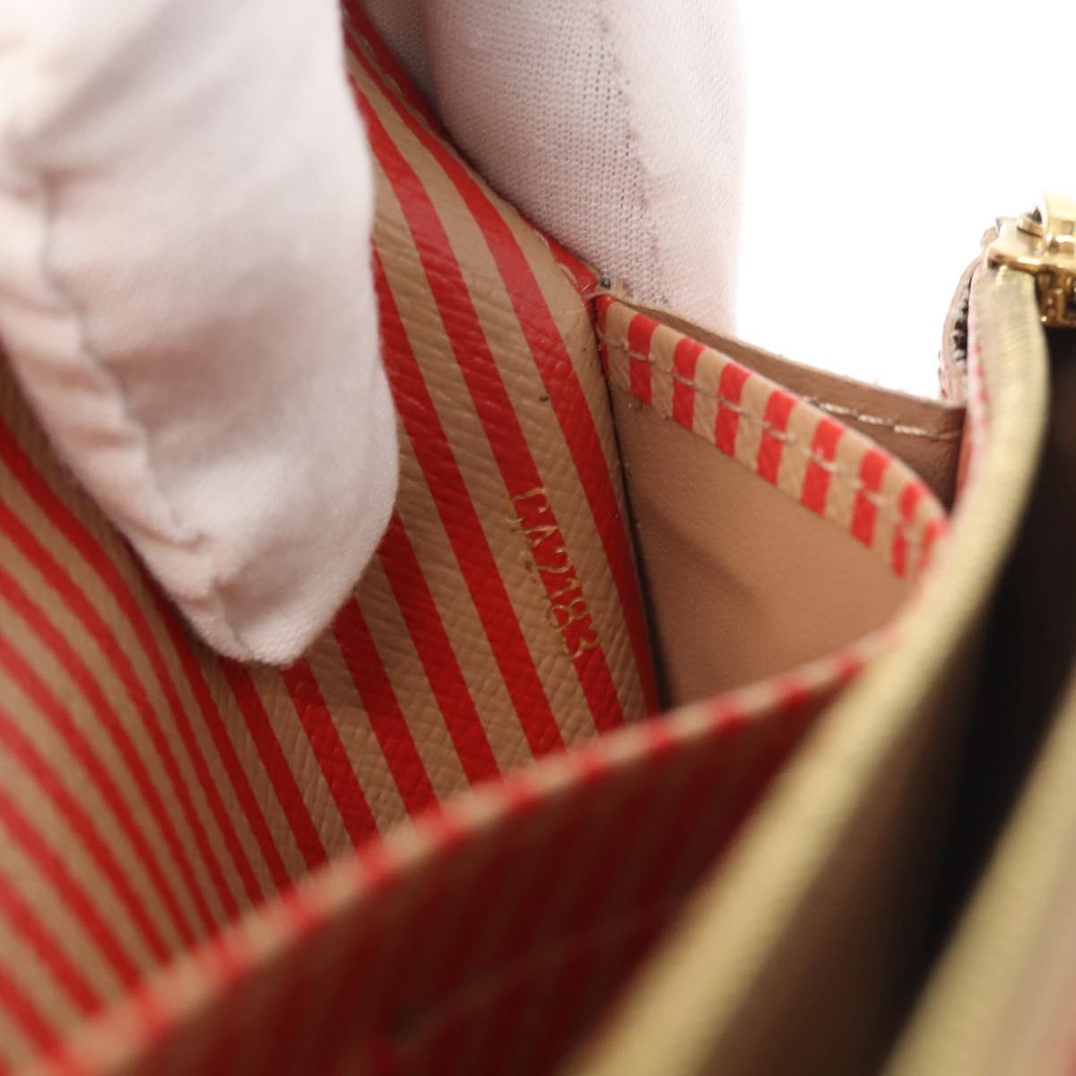 LOUIS VUITTON Monogram Trunk Portefeuille Sarah Long Wallet M60415 Auth 144804