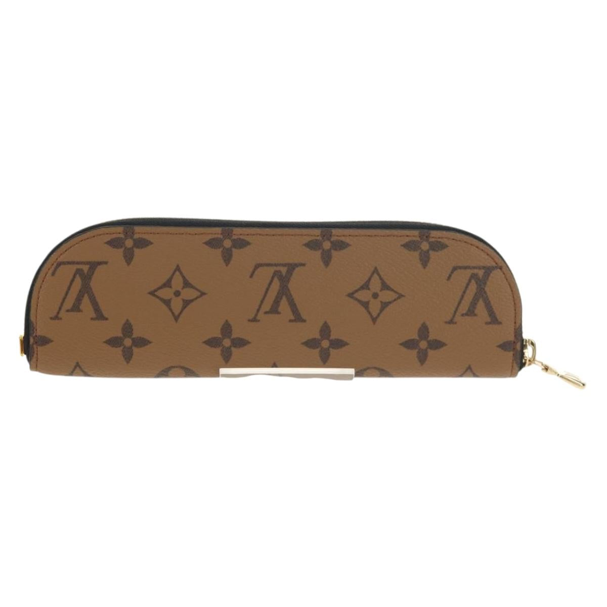 LOUIS VUITTON Eclipse Reverse Pencil Pouch Charlotte Case GI1112 Auth 144821SAM