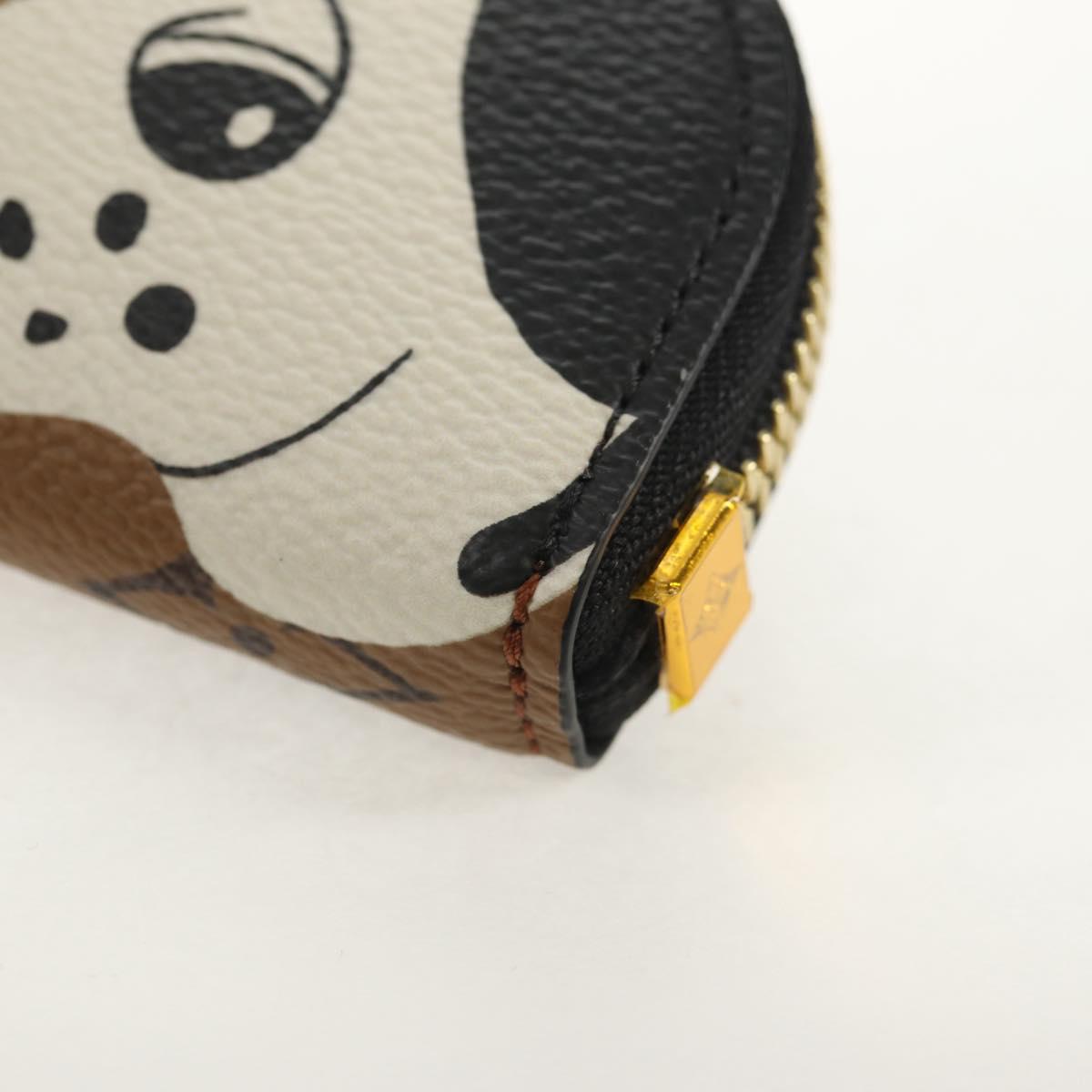 LOUIS VUITTON Eclipse Reverse Pencil Pouch Charlotte Case GI1112 Auth 144821SAM