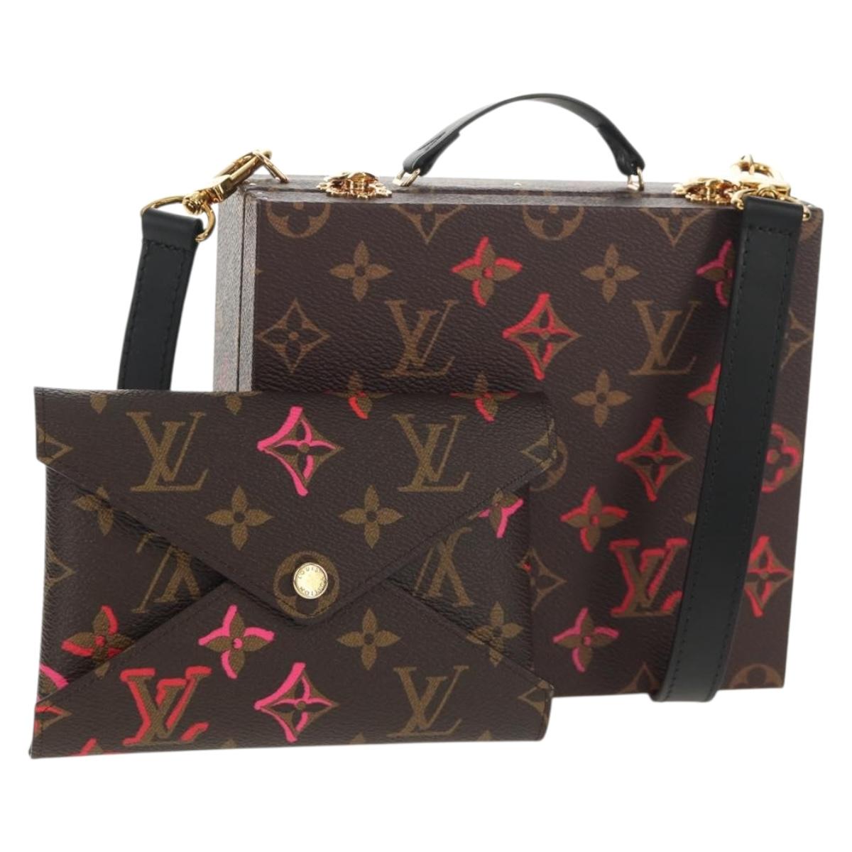 LOUIS VUITTON Monogram Fall In Love Mobile Box Trunk LV Auth 144827SM
