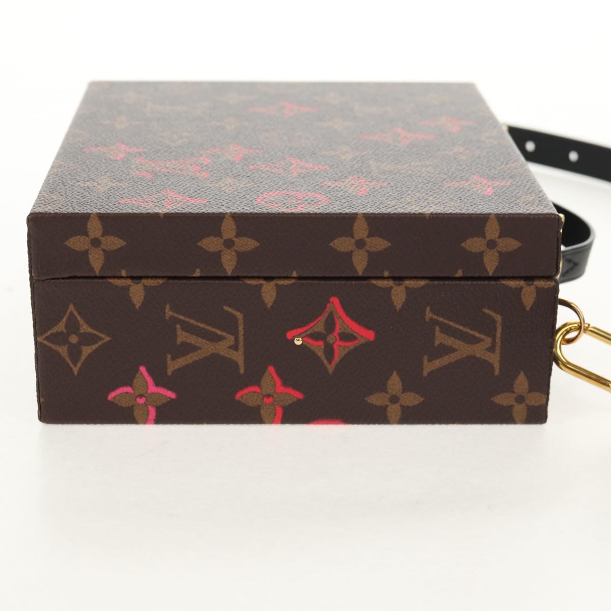 LOUIS VUITTON Monogram Fall In Love Mobile Box Trunk LV Auth 144827SM