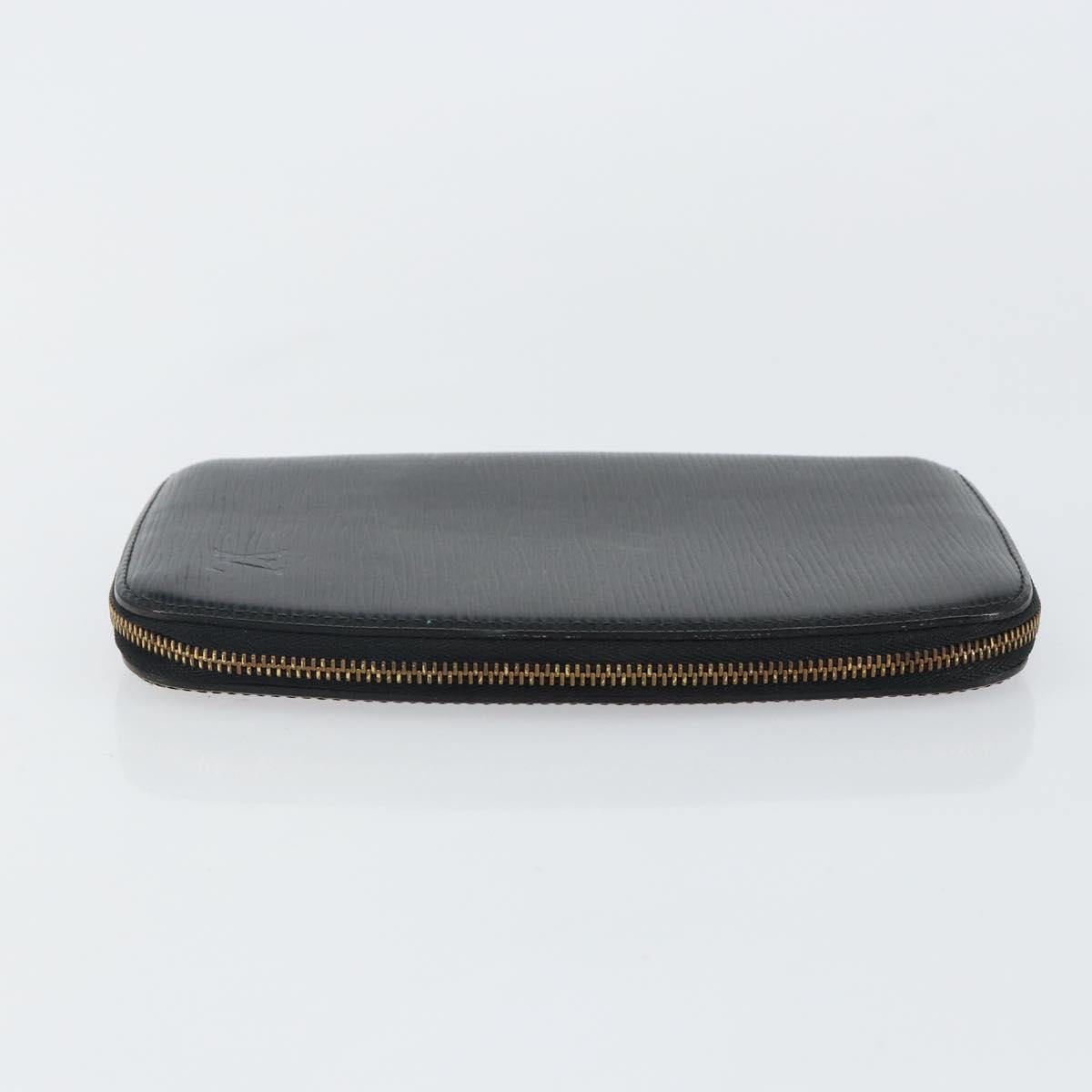 LOUIS VUITTON Epi Agenda Geode Travel Case Black M63872 LV Auth 144841