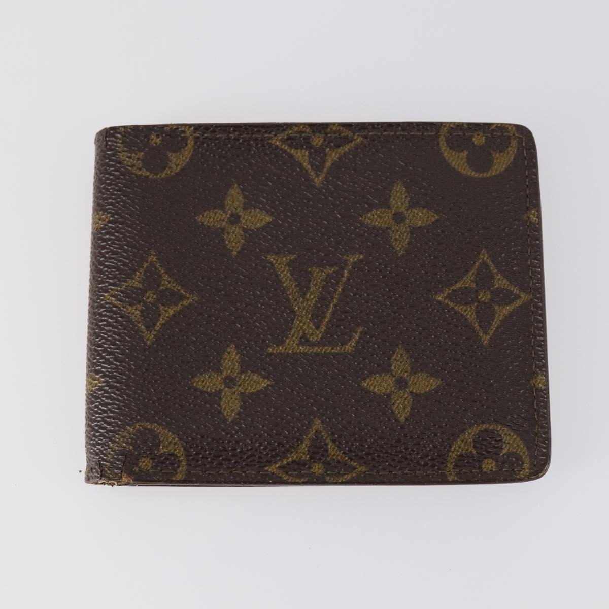 LOUIS VUITTON Monogram Damier Wallet 4Set LV Auth 144845