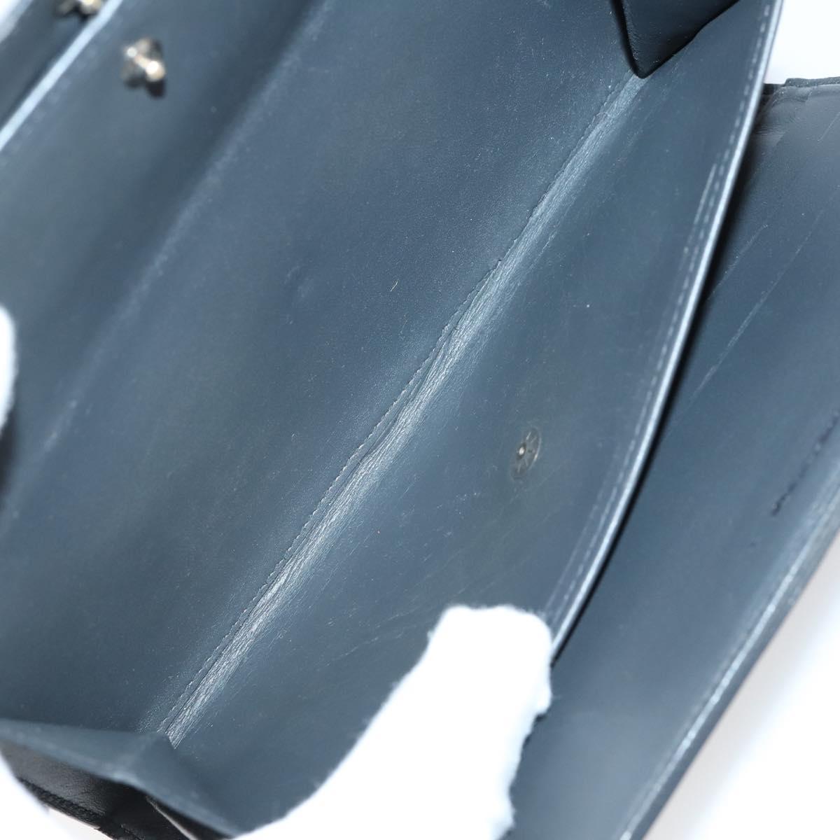 LOUIS VUITTON Monogram Vernis Mat Wallet 3Set Red Beige black LV Auth 144846