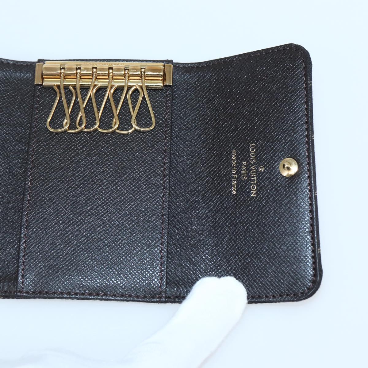 LOUIS VUITTON Monogram Idylle Multicles6 Key Case Fuzan M62991 LV Auth 144849V