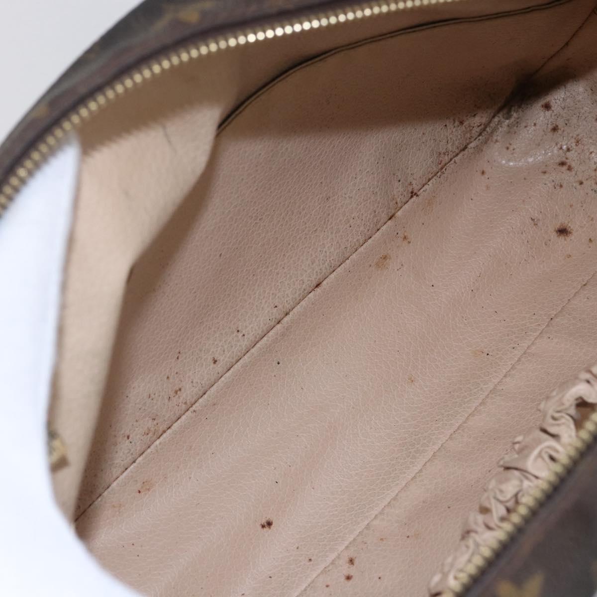 LOUIS VUITTON Monogram Trousse Toilette 28 Clutch Bag M47522 LV Auth 144862