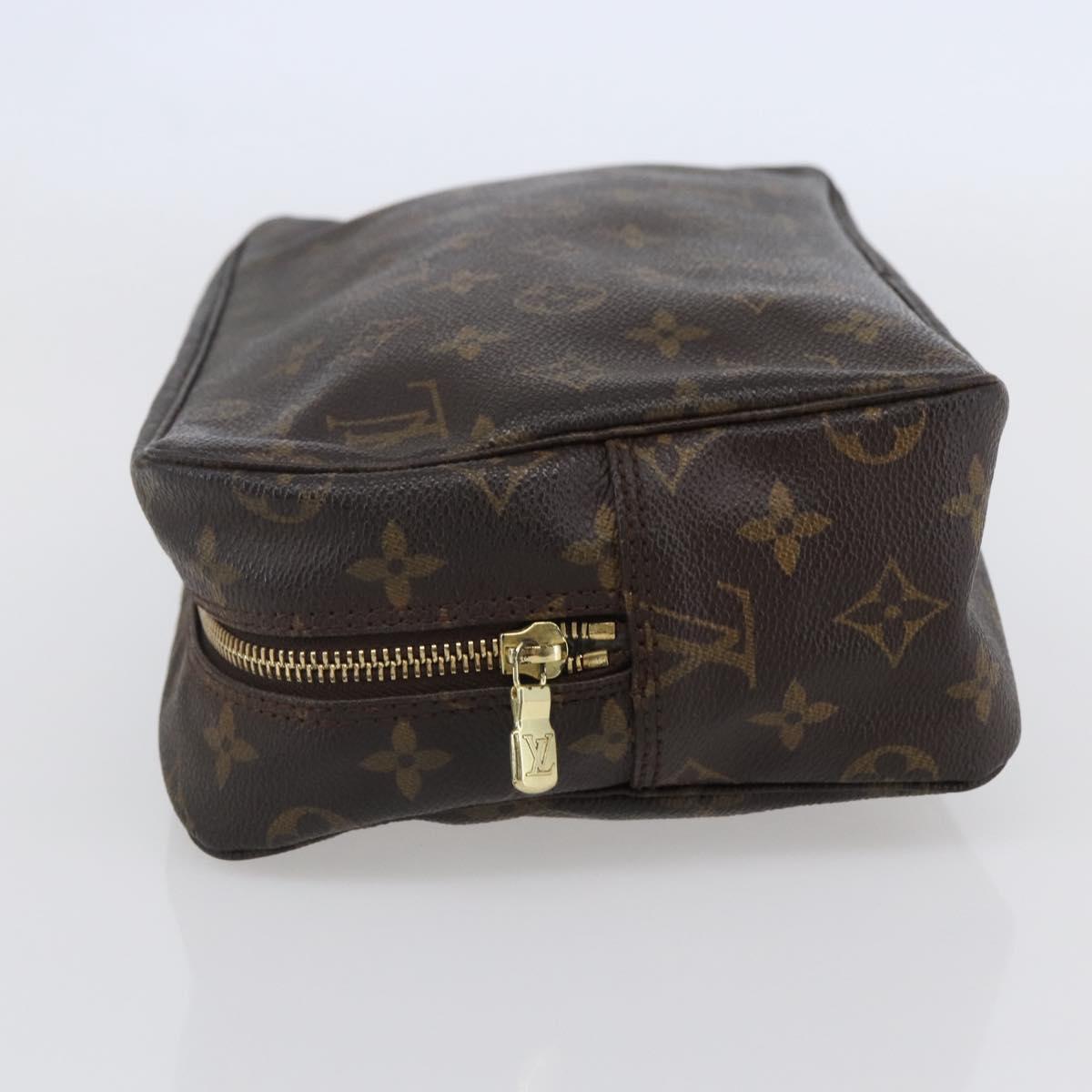 LOUIS VUITTON Monogram Trousse Toilette 28 Clutch Bag M47522 LV Auth 144862