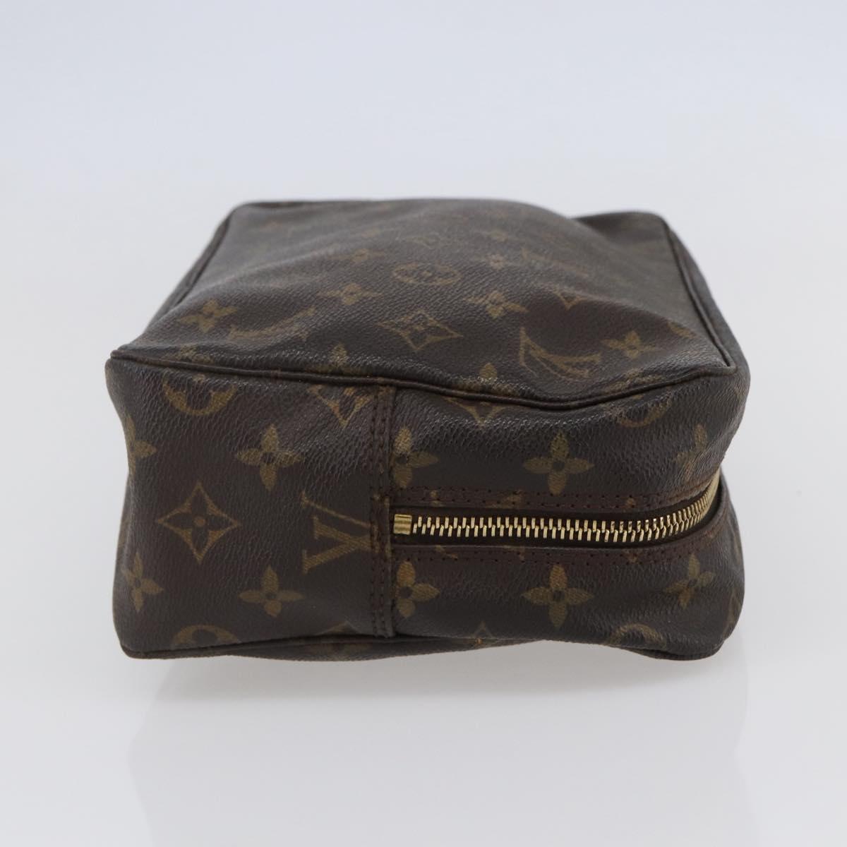 LOUIS VUITTON Monogram Trousse Toilette 28 Clutch Bag M47522 LV Auth 144862