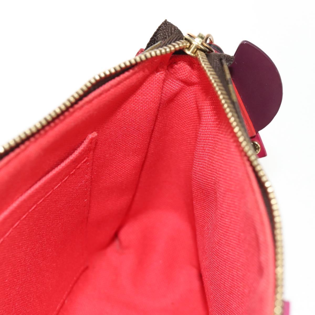 LOUIS VUITTON Monogram Totem Pochette Accessoires Pouch M41669 LV Auth 144884V