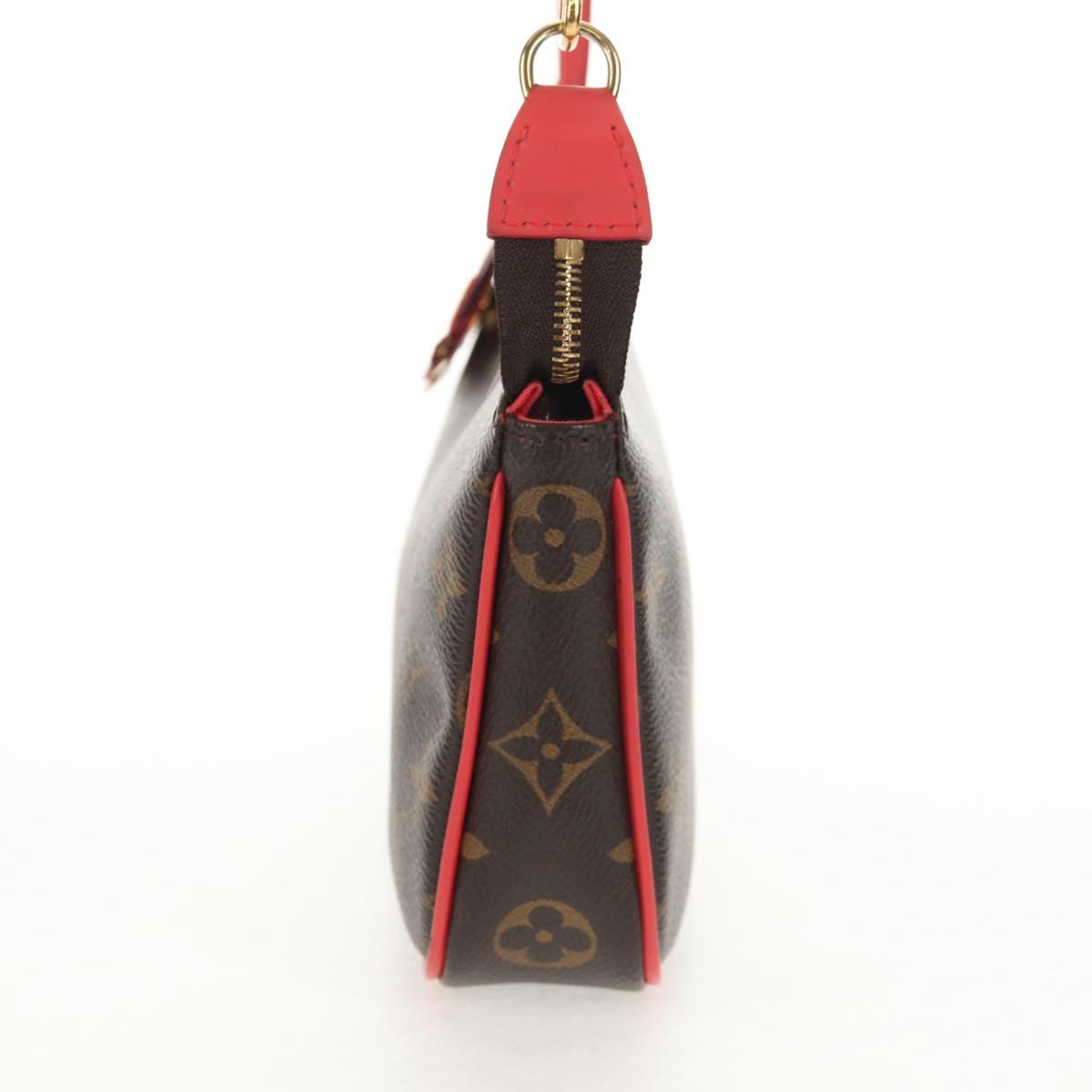 LOUIS VUITTON Monogram Totem Pochette Accessoires Pouch M41669 LV Auth 144884V