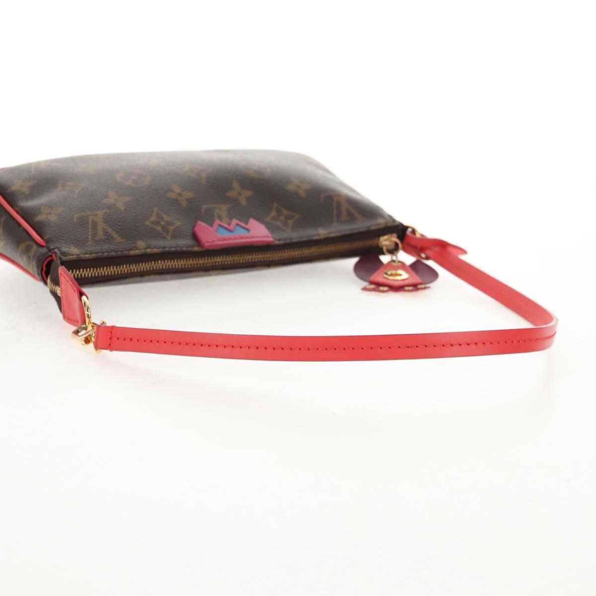 LOUIS VUITTON Monogram Totem Pochette Accessoires Pouch M41669 LV Auth 144884V