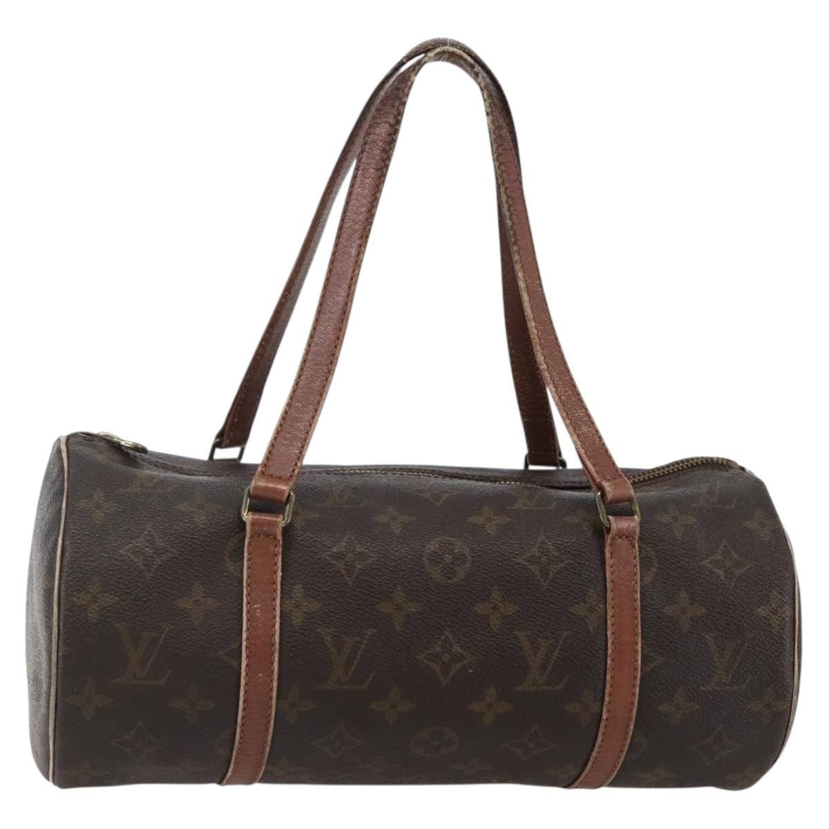 LOUIS VUITTON Monogram Papillon 30 Hand Bag M51385 LV Auth 144898