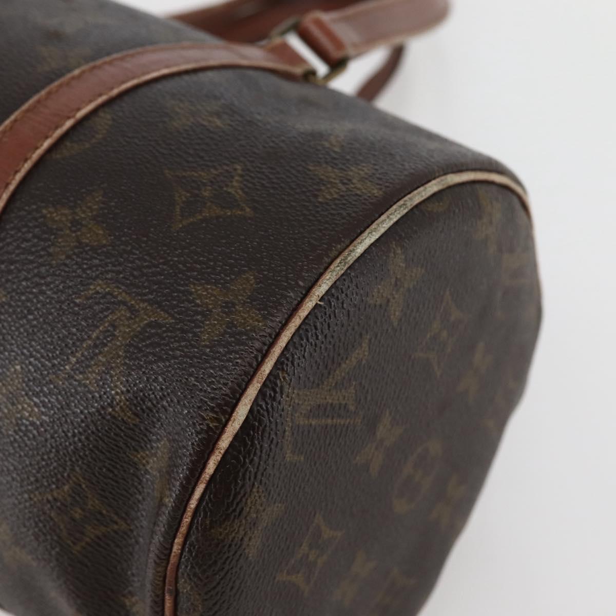 LOUIS VUITTON Monogram Papillon 30 Hand Bag M51385 LV Auth 144898