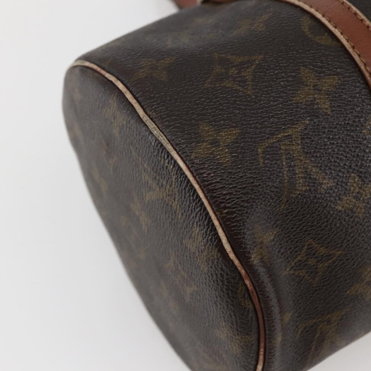 LOUIS VUITTON Monogram Papillon 30 Hand Bag M51385 LV Auth 144898
