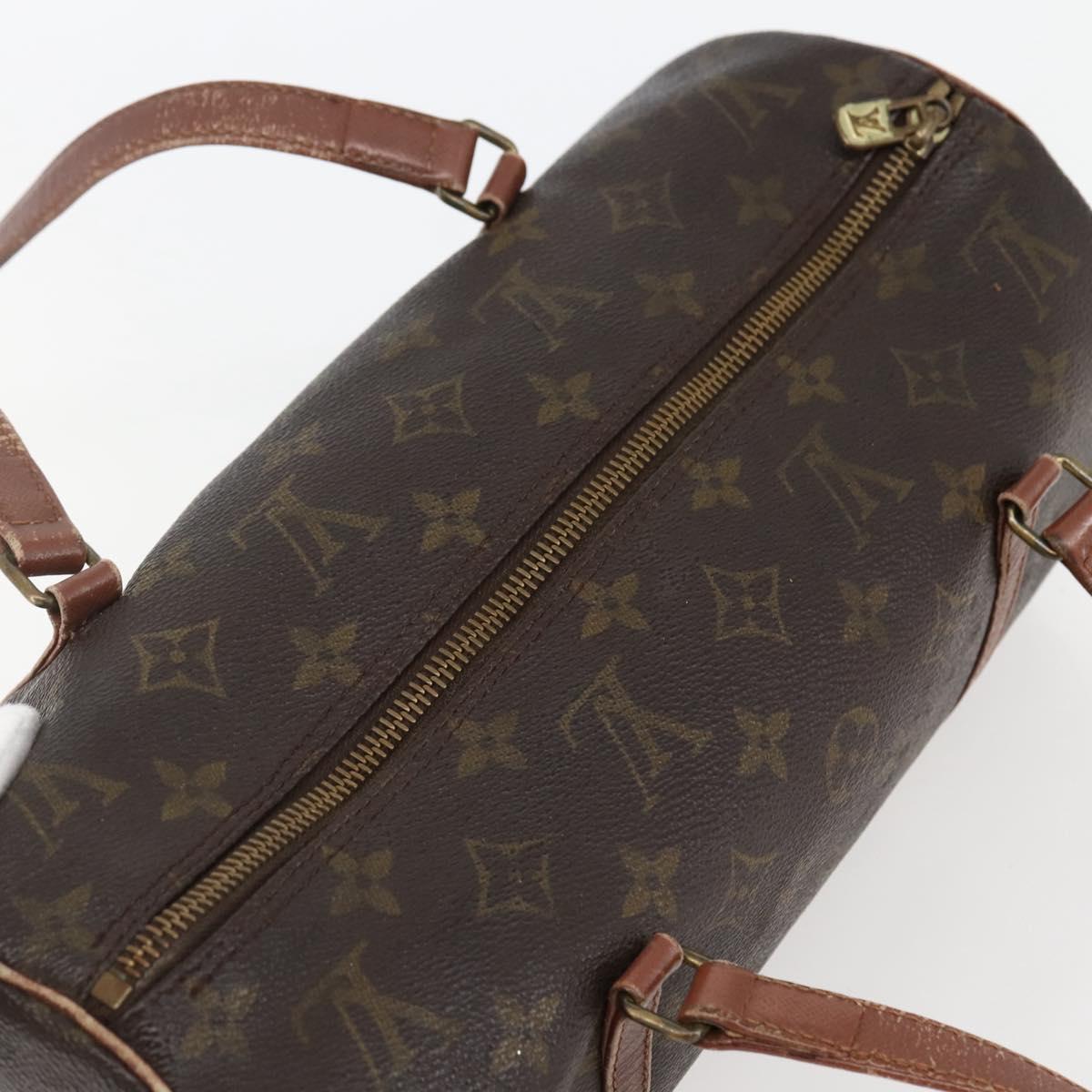 LOUIS VUITTON Monogram Papillon 30 Hand Bag M51385 LV Auth 144898