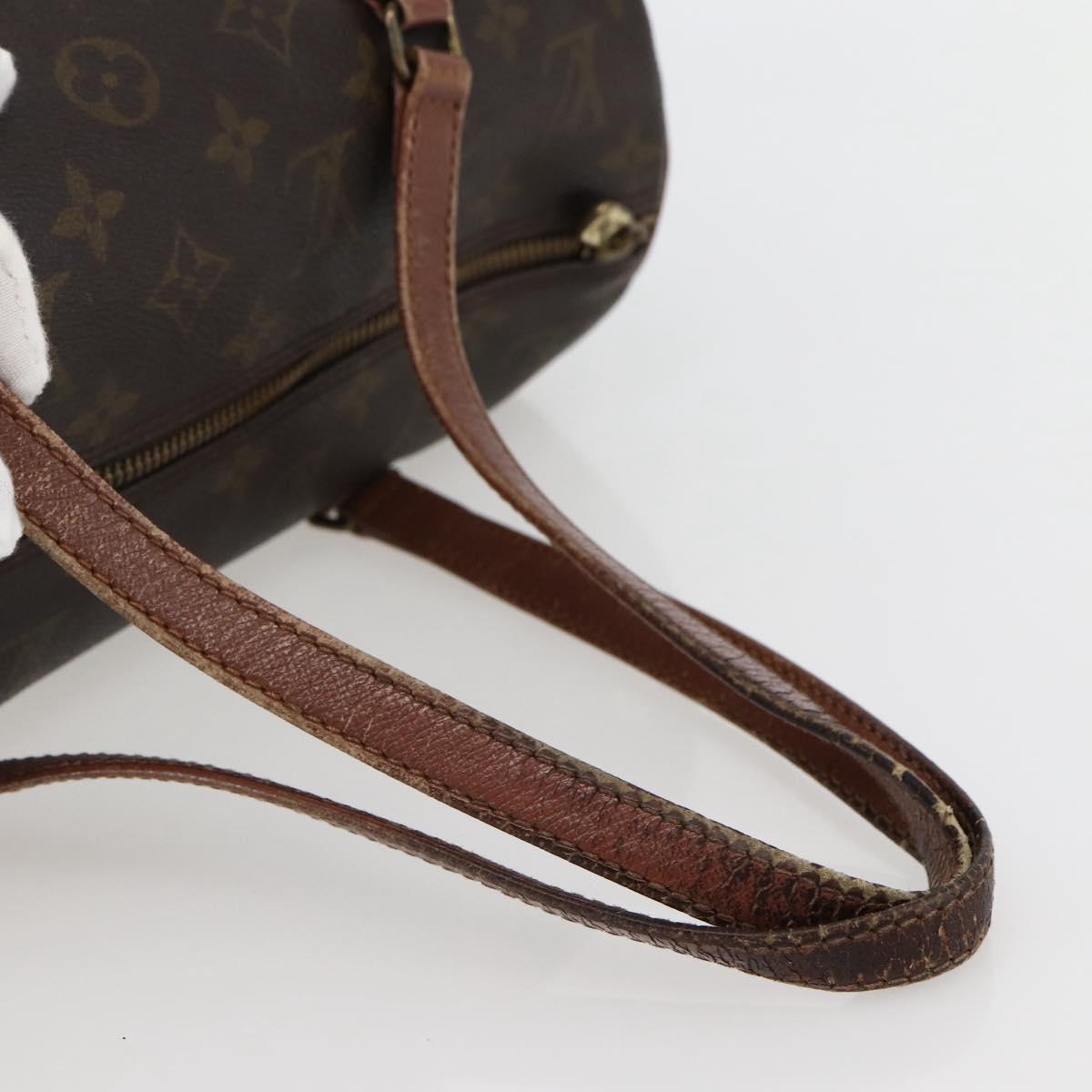 LOUIS VUITTON Monogram Papillon 30 Hand Bag M51385 LV Auth 144898