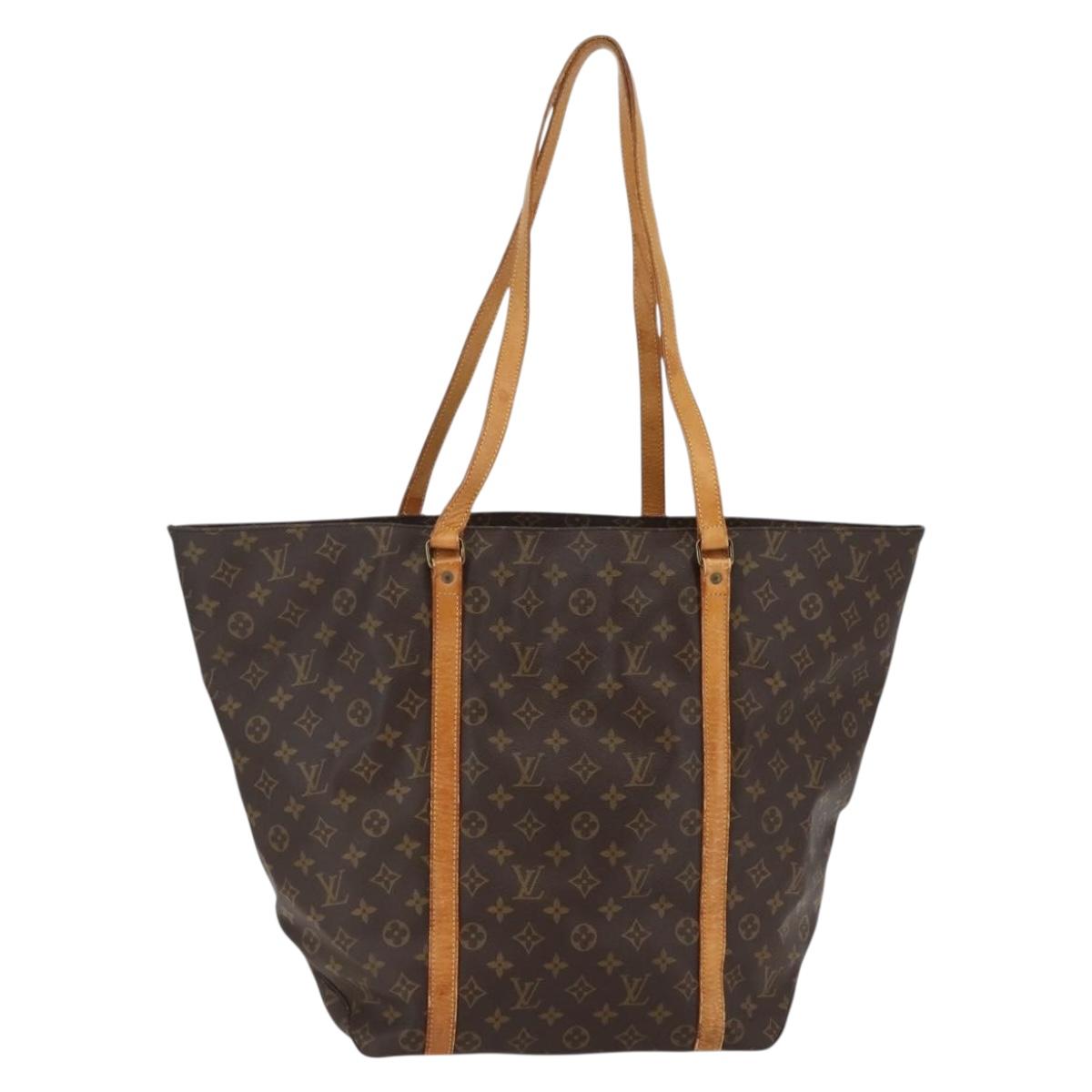 LOUIS VUITTON Monogram Sac Shopping GM Tote Bag M51110 LV Auth 144902