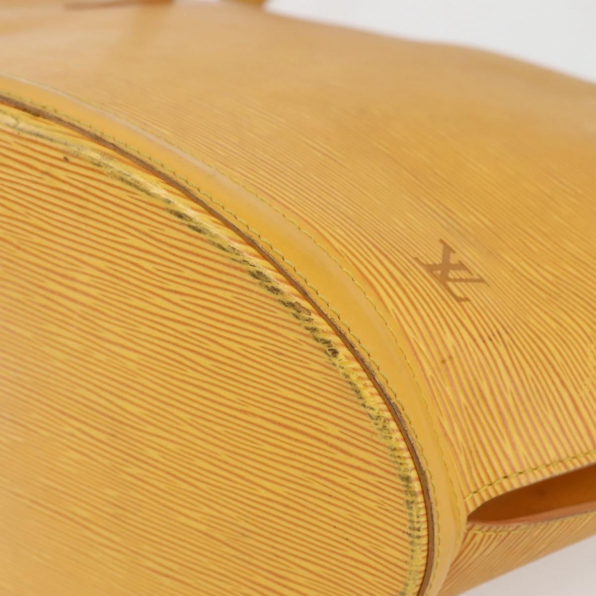LOUIS VUITTON Epi Saint Jacques Shopping Shoulder Bag Yellow M52269 Auth 144909