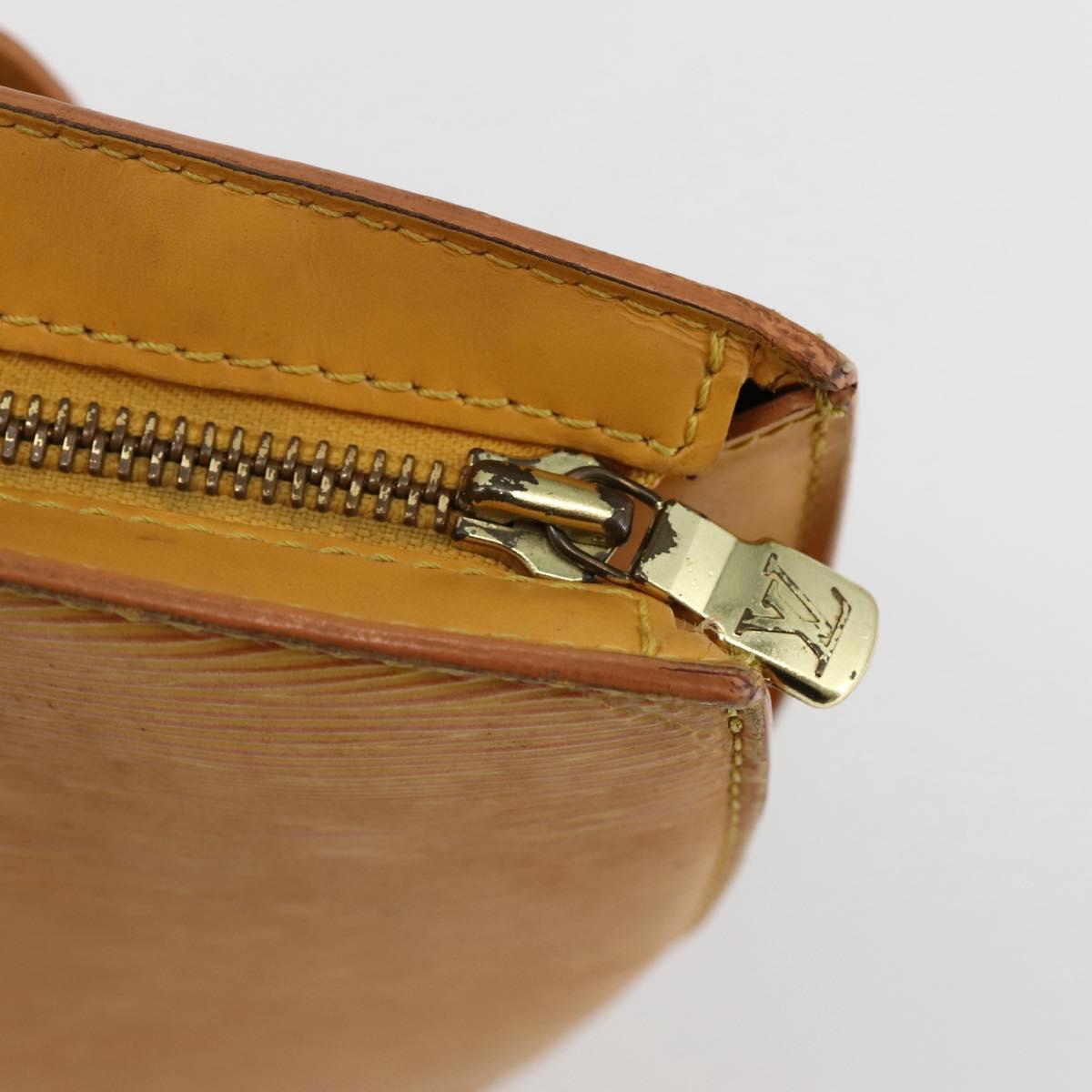 LOUIS VUITTON Epi Saint Jacques Shopping Shoulder Bag Yellow M52269 Auth 144909