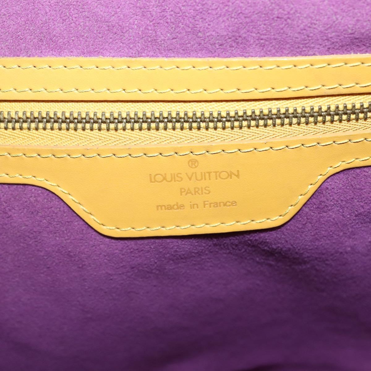 LOUIS VUITTON Epi Saint Jacques Shopping Shoulder Bag Yellow M52269 Auth 144909