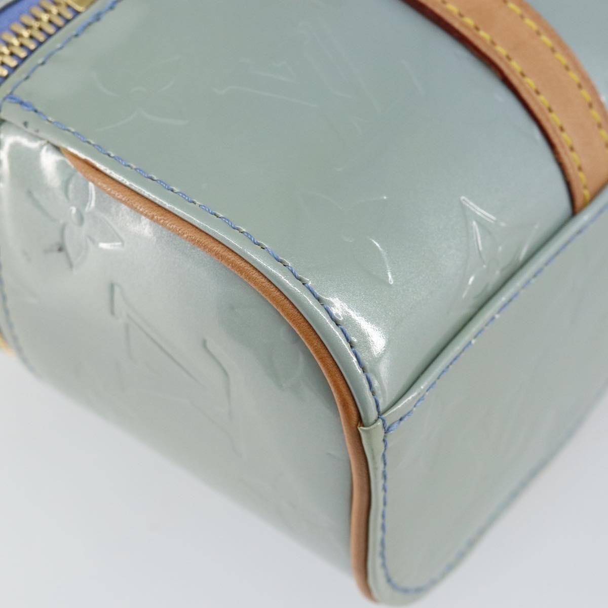 LOUIS VUITTON Monogram Vernis Sullivan Horizontal PM Hand Bag M91266 Auth 144912