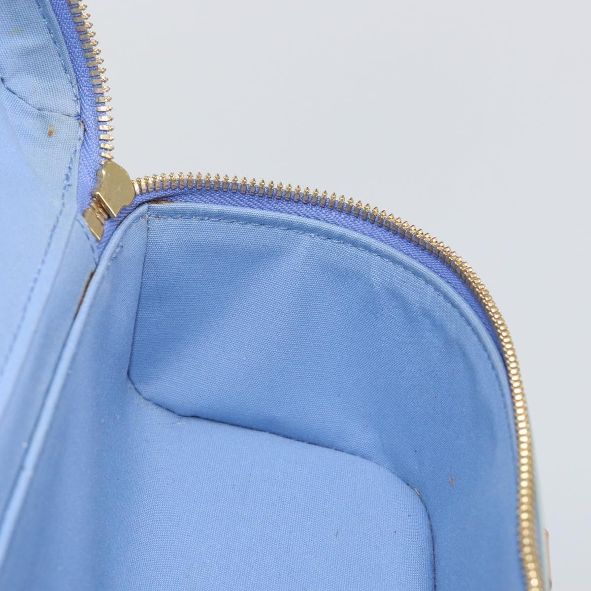 LOUIS VUITTON Monogram Vernis Sullivan Horizontal PM Hand Bag M91266 Auth 144912