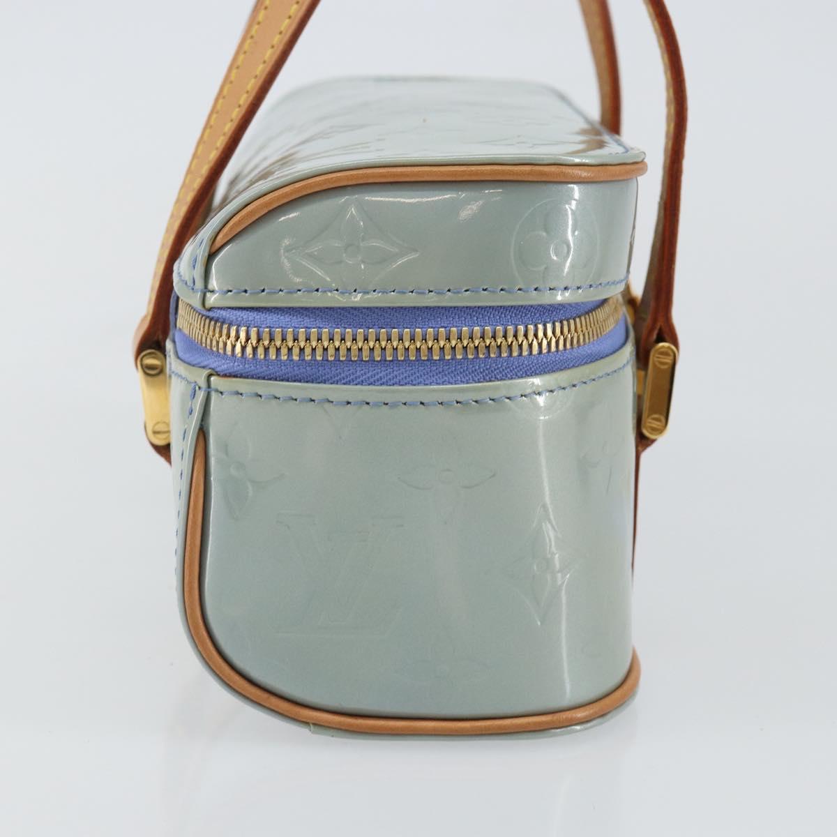 LOUIS VUITTON Monogram Vernis Sullivan Horizontal PM Hand Bag M91266 Auth 144912