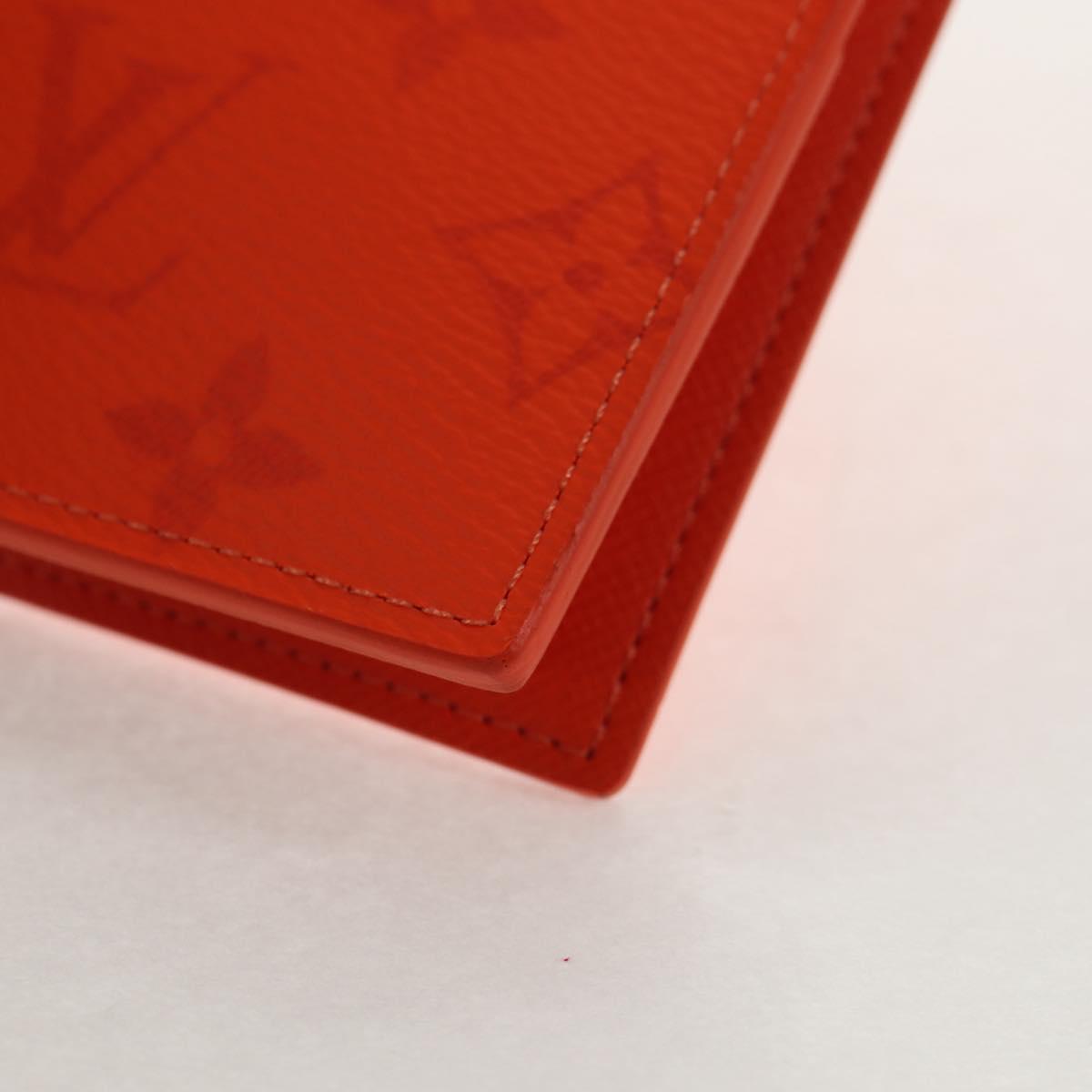LOUIS VUITTON Tiger Lama Monogram Couverture Passpole NM R97917 LV Auth 144930M