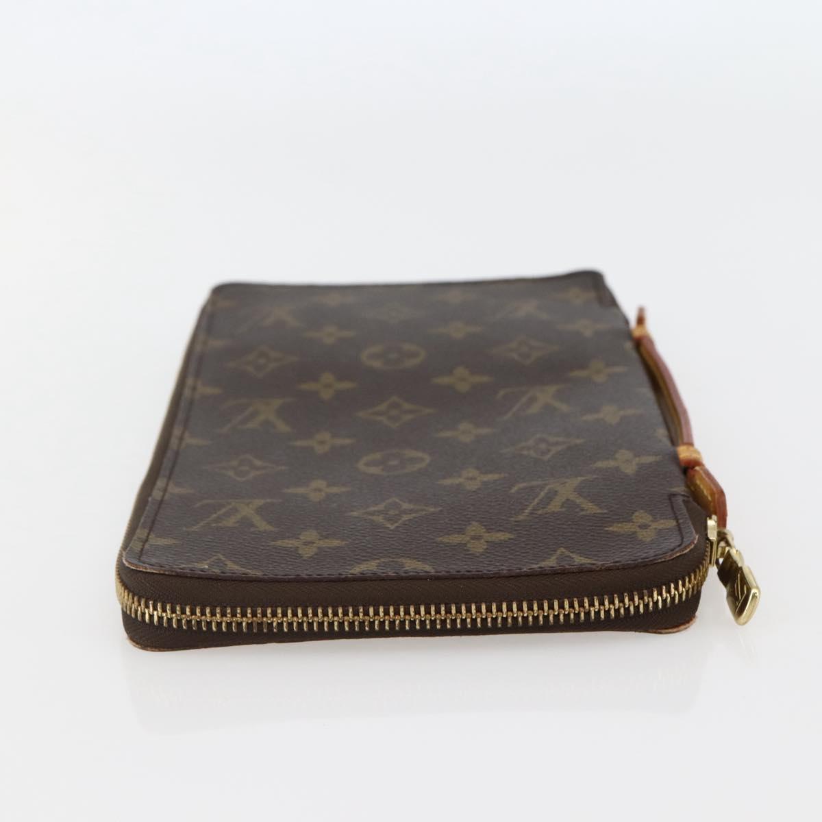 LOUIS VUITTON Monogram Organizer De Voyage Travel Case M60120 LV Auth 144931